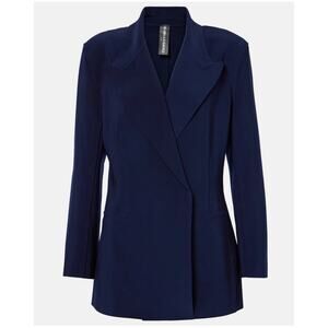 Norma Kamali Navy Blazer